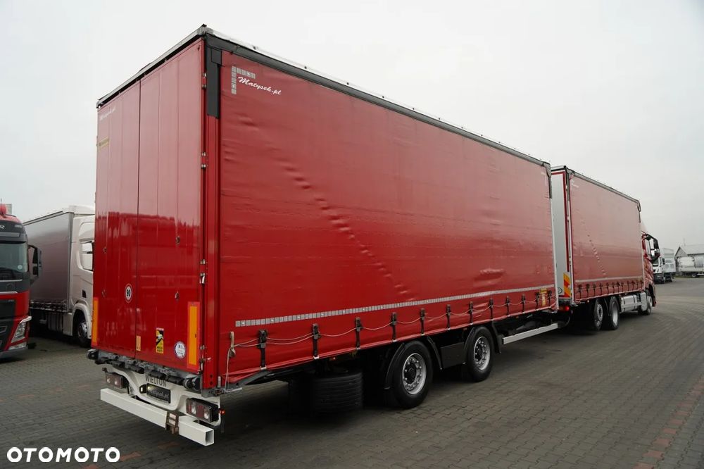 Volvo FH 460 / ZESTAW TANDEM / 120 M3 / PRZEJAZDOWY / I-SAVE / KLIMA POSTOJOWA / OŚ PODNOSZONA SKRĘTNA / WIELTON / PLANDEKA ZBROJONA / - 4