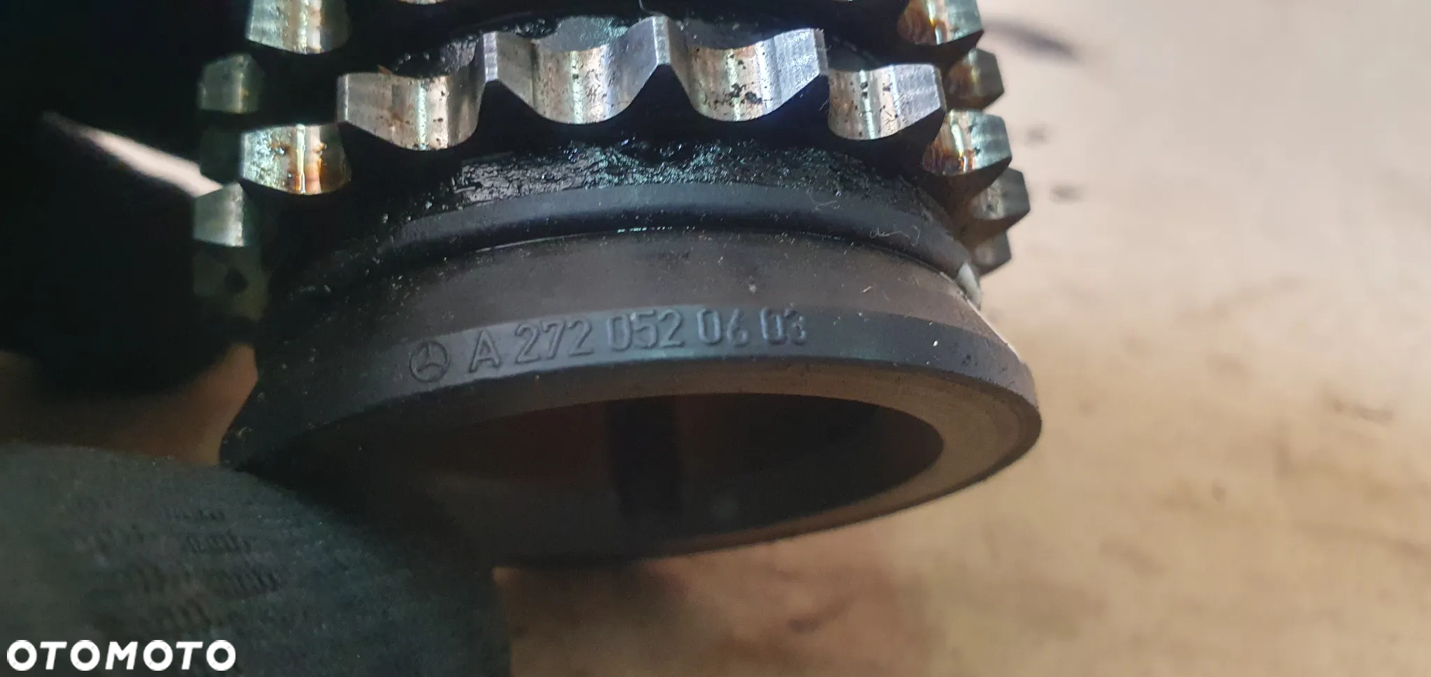 Koło zębate rozrządu wału Mercedes ML W164 3.5 V6 A2720520603 - 5
