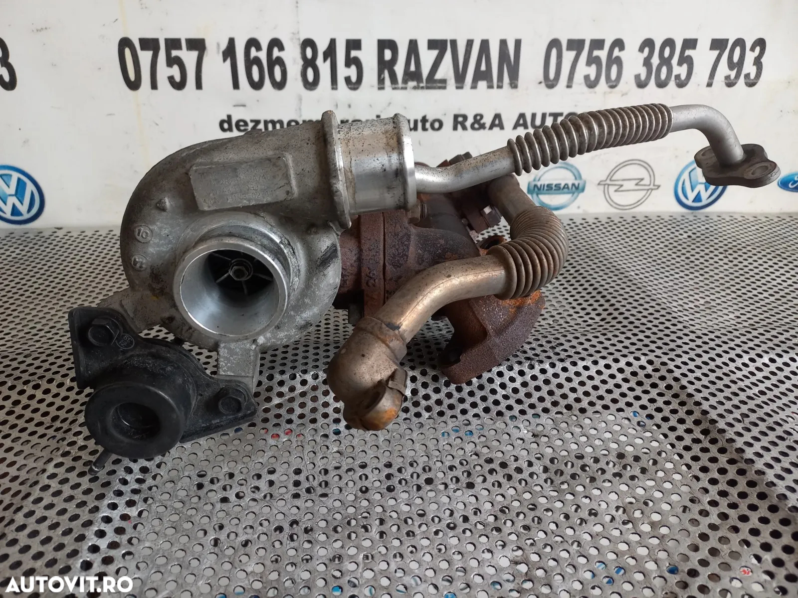 Turbo Turbina Hyundai I20 IX20 I30 Kia Ceed Kia Venga Rio 1.4 Crdi Euro 5 Motor D4FC Testat Cu Gara - 2