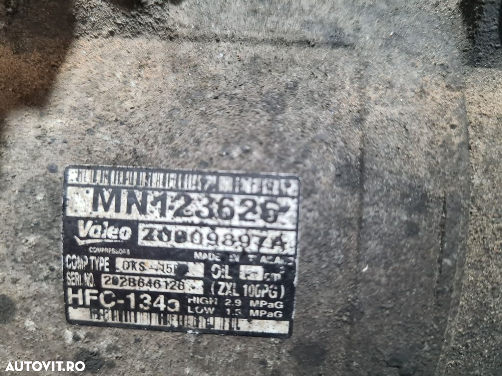 Compresor clima Mitsubishi L200 Facelift 2.5 Diesel 2010 - 2015 4D56 (1062) MN123626 - 5