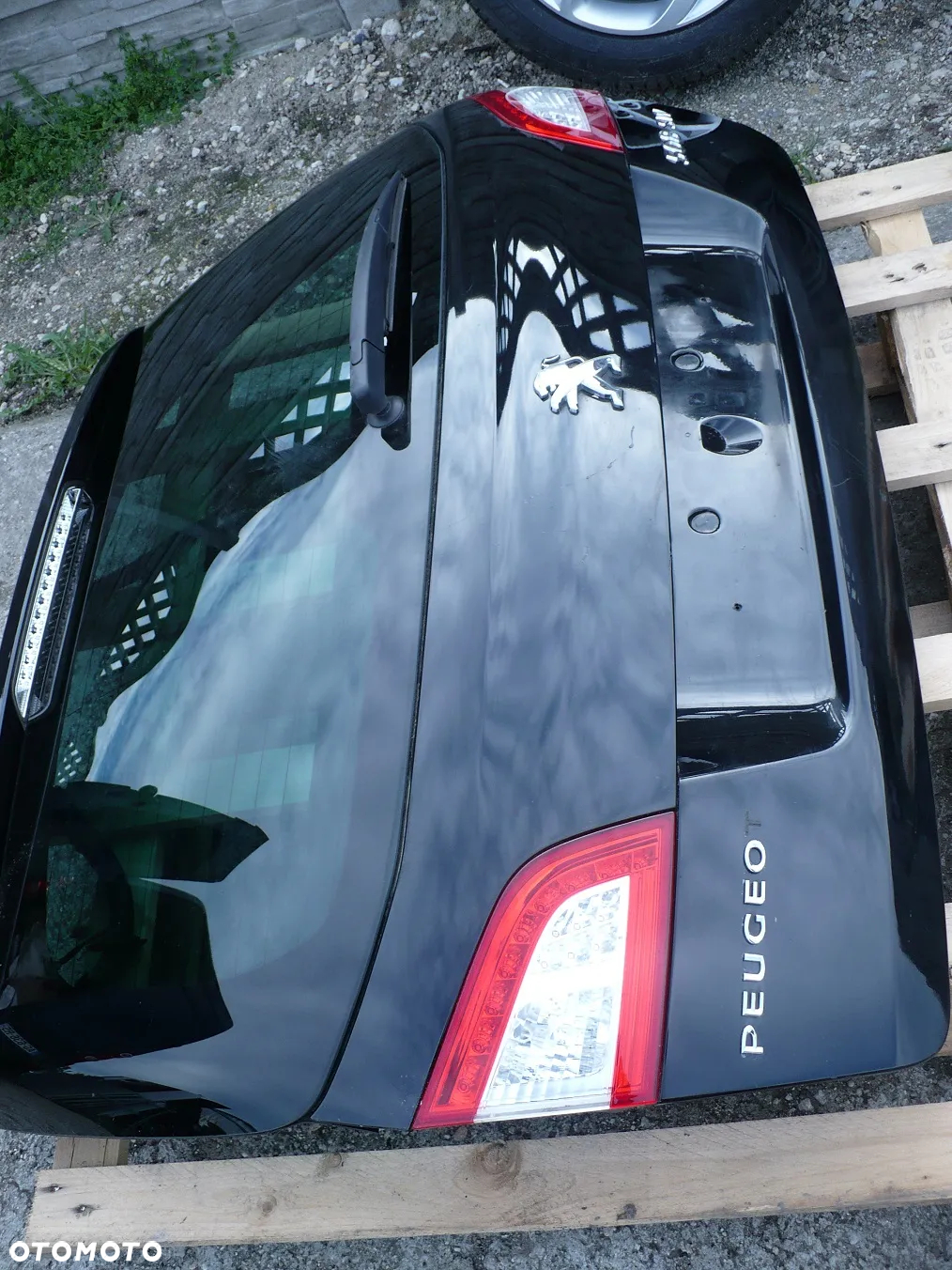 508 I SW KOMBI KLAPA BAGAZNIKA CZARNA BRAZOWA EEHD ORYGI. EU. - 4