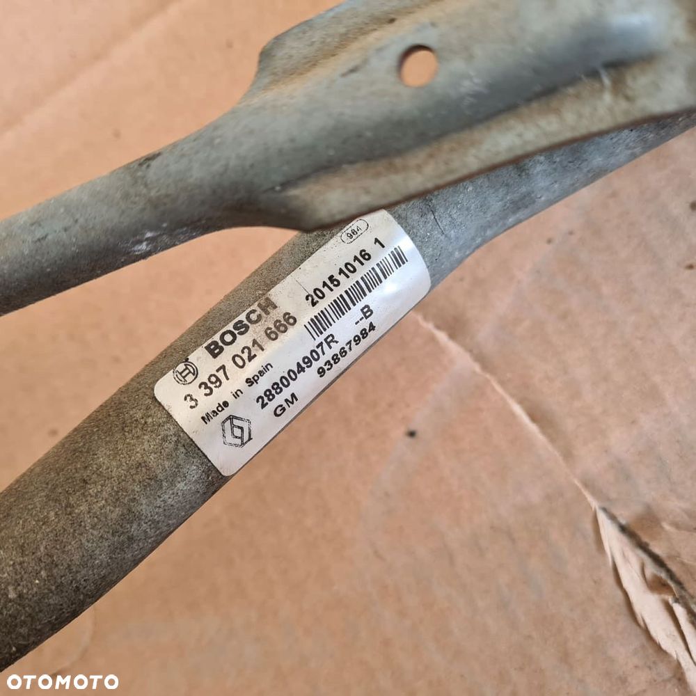 mechanizm wycieraczek vivaro b renault trafic iii - 2