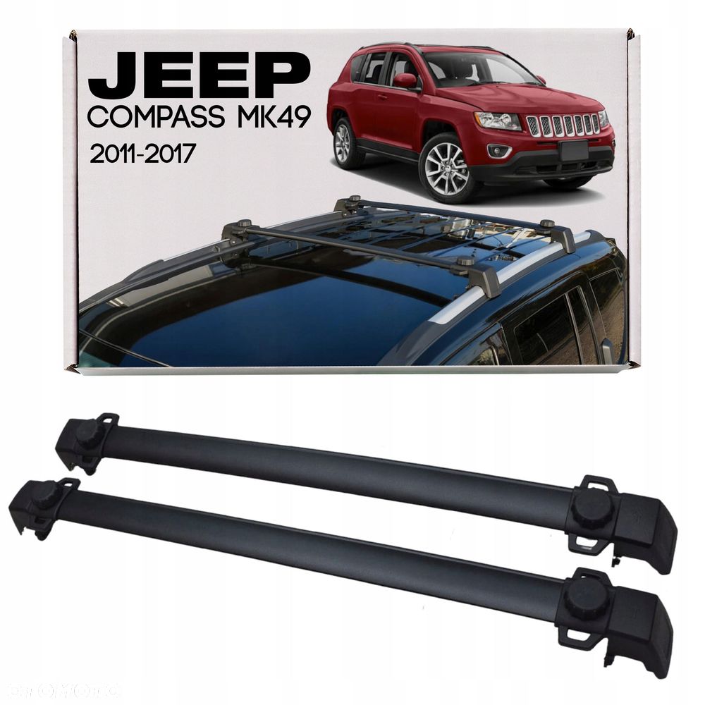 belki dachowe jeep compass i 2011-2017 po liftingu styl oem - 1
