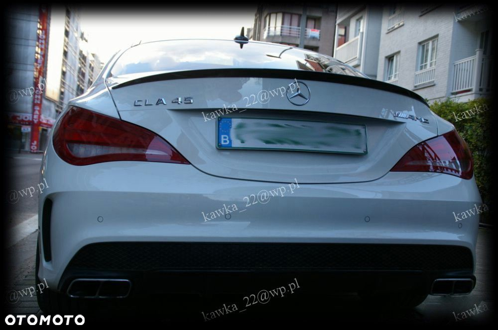 MERCEDES CLA C117 SPOILER LOTKA NA KLAPĘ PODKŁAD! - 15