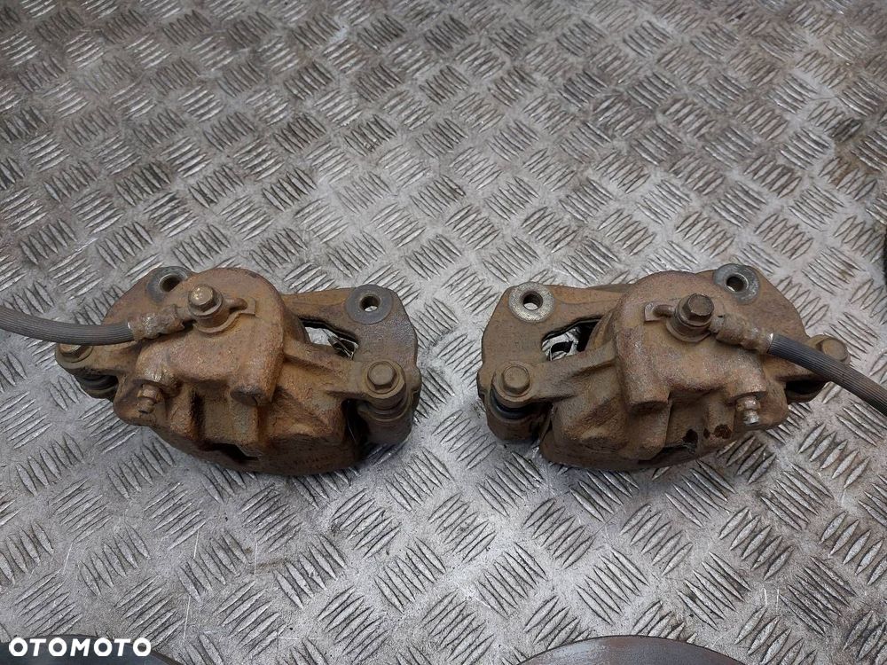 TARCZE HAMULCOWE PRZÓD + ZACISKI HYUNDAI I30 I 1.6 CRDI 280MM ŁADNE TARCZE - 6