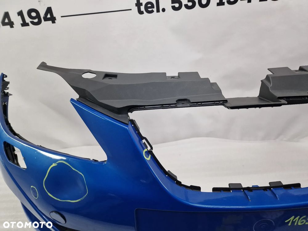 SEAT IBIZA 6J0 IV 08- ZDERZAK PRZEDNI PRZÓD NA SPRYSKI , KOLOR NIEBIESKI METALIK , NR AUKCJI NZ1165 - 13
