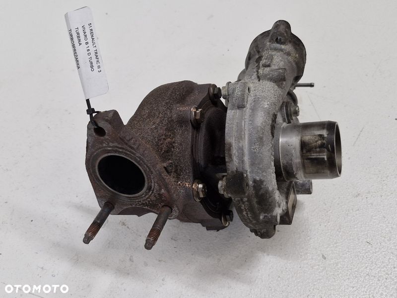 RENAULT TRAFIC III 3 VIVARO B 1.6 D TURBO TURBINA TURBOSPRĘŻARKA 54389700005 - 4