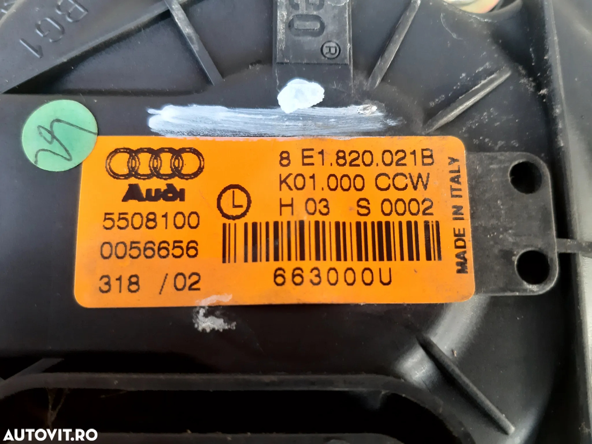 Ventilator habitaclu / Aeroterma  AUDI A4 B7 / A4 B6 cod 8E1820021B - 3