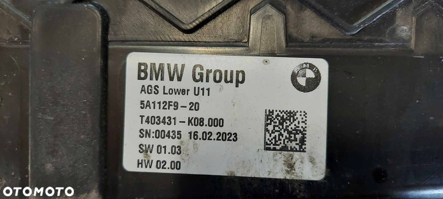 BMW X1 U11 WLOT ŻALUZJA ROLETA POWIETRZA DOLNA 5A112F9 - 5