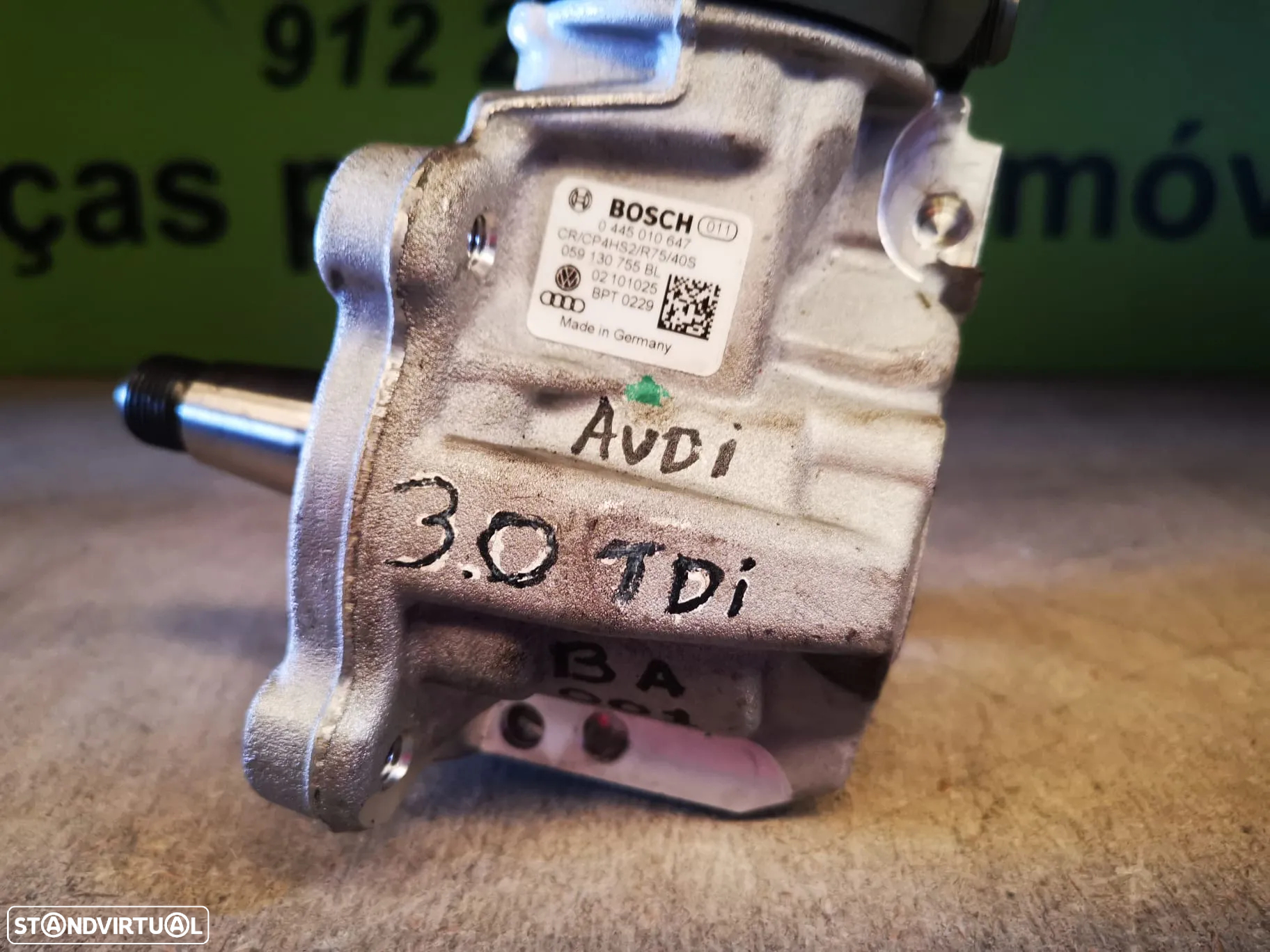 AUDI 3.0 TDI BOMBA DE ALTA PRESSAO - BA001 - 4