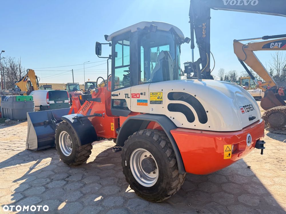 Terex TL120 ładowarka , Import Niemcy. szufla do wyboru. DŁUGIE ramię - 4