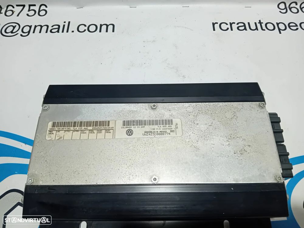 Amplificador Radio Original Vw Volkswagen Touareg 7L - 4