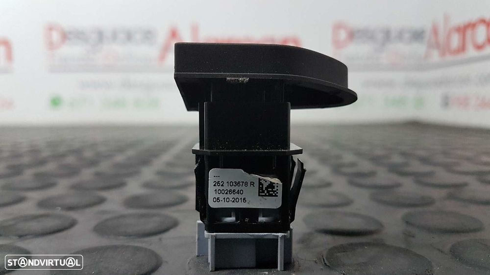 CONTROLE DE BLOQUEIO DE PORTA RENAULT CLIO IV LIMITED - 2