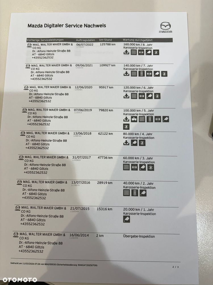 Mazda 3 SKYACTIV-G 120 Exclusive-Line - 27
