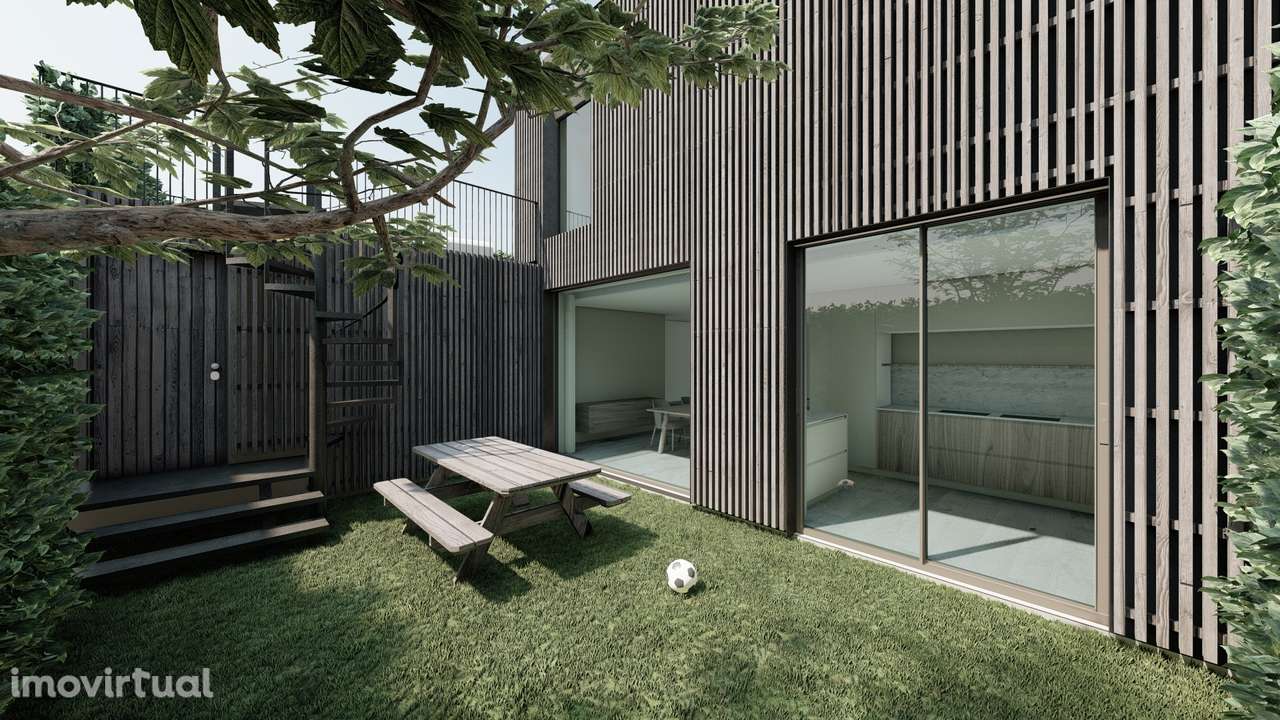 Moradia T4 c/ jardim junto ao rio nas Condominhas - Grande imagem: 2/25