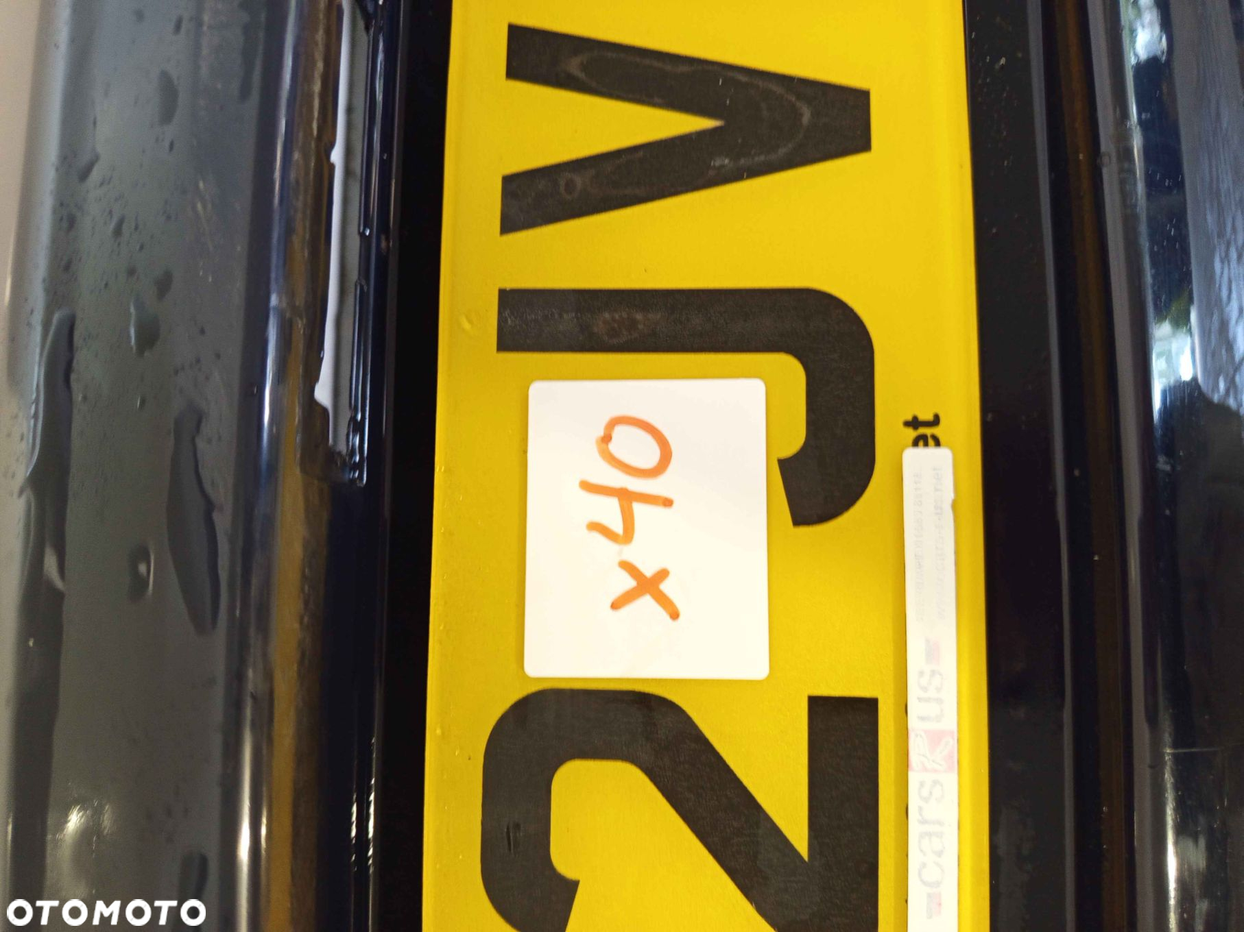 + ZDERZAK TYŁ TYLNY FIAT PUNTO EVO 475/A CIEMNY GRANAT GRANATOWY - 4