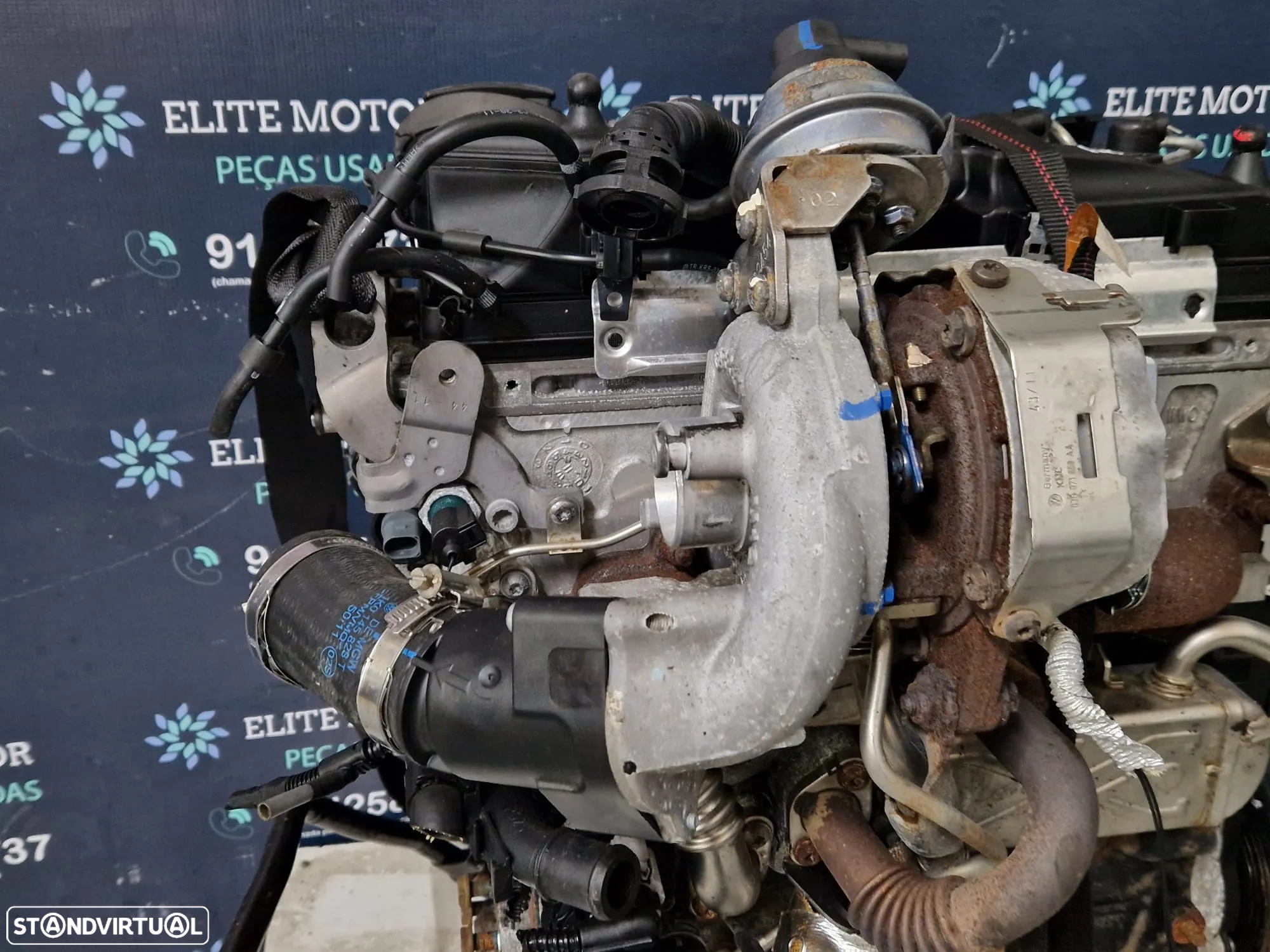 Motor usado CAY VW GOLF VI 1.6 TDI 105CV SKODA AUDI A1 PASSAT CAYC - 6