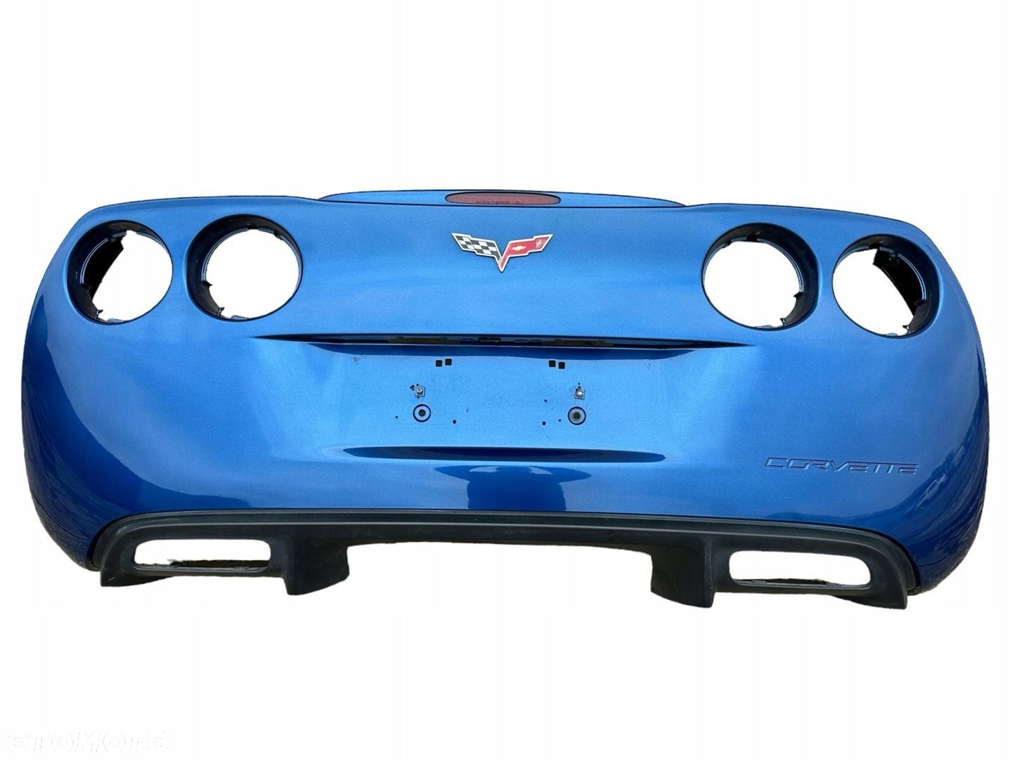 CHEVROLET CORVETTE C6 05-13R ZDERZAK TYŁ TYLNY SPOILER KOMPLETNY - 1