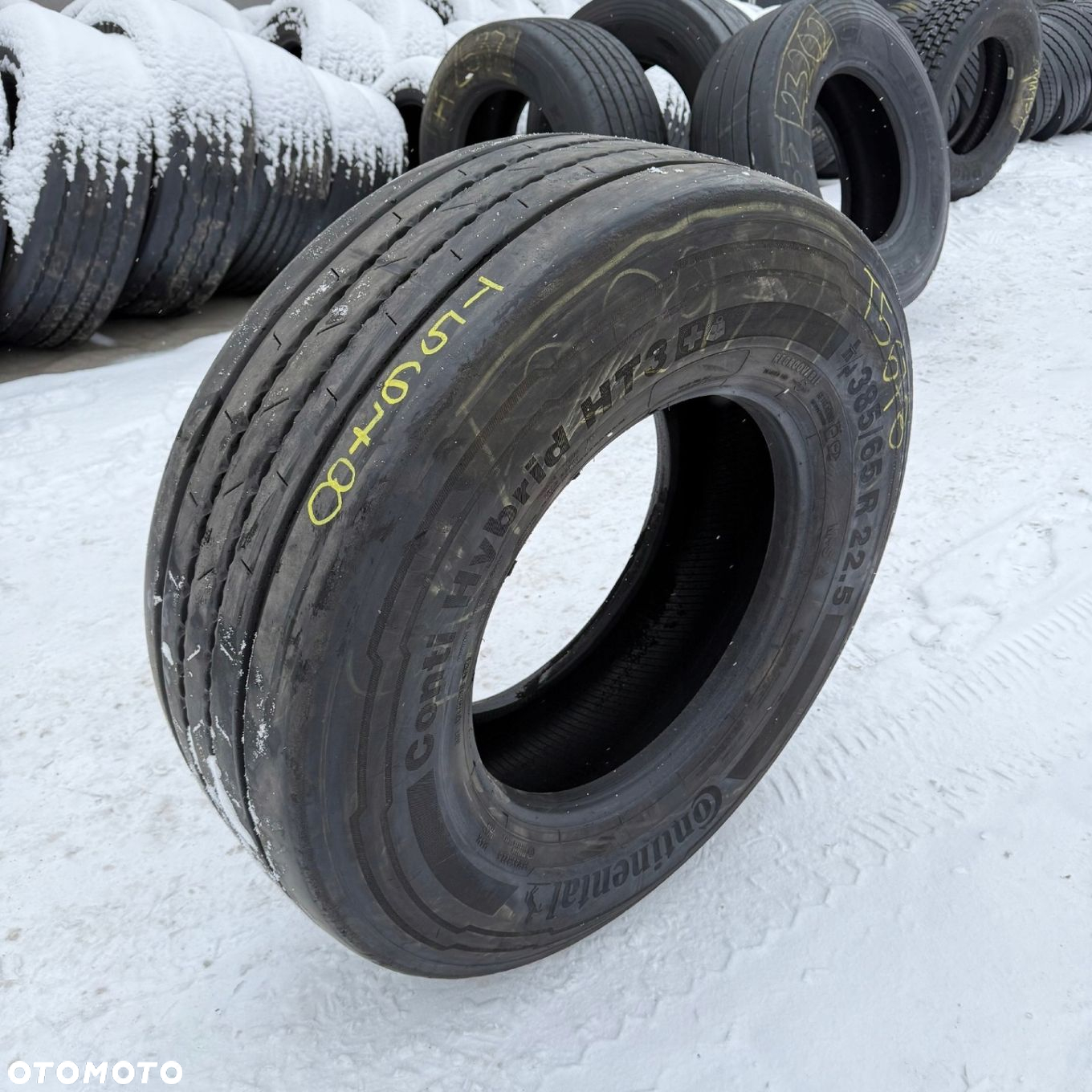 385/65R22,5 CONTINENTAL CONTI HYBRID HT3 10-11mm 2024ROK NACZEPA T5678 - 2