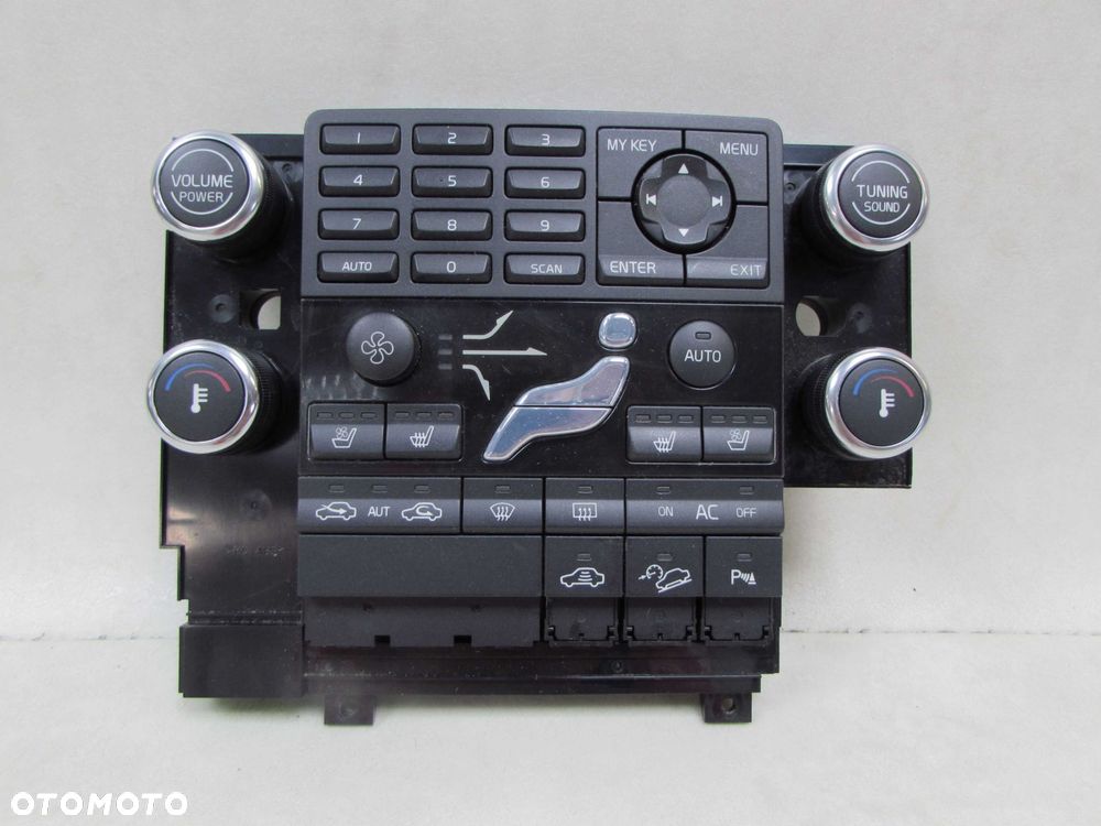 VOLVO S80 II V70 III XC70 06- PANEL NAWIEWU RADIA KLIMATYZACJI WENTYLOWANE FOTELE 30774370 - 1