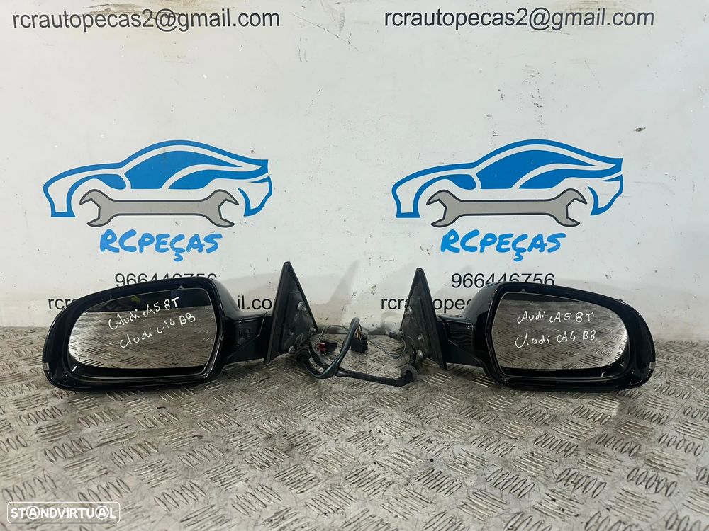 .Espelho Retrovisor Lateral Esquerdo Direito Original Audi A5 8T / A4 B8 1º fase - 2