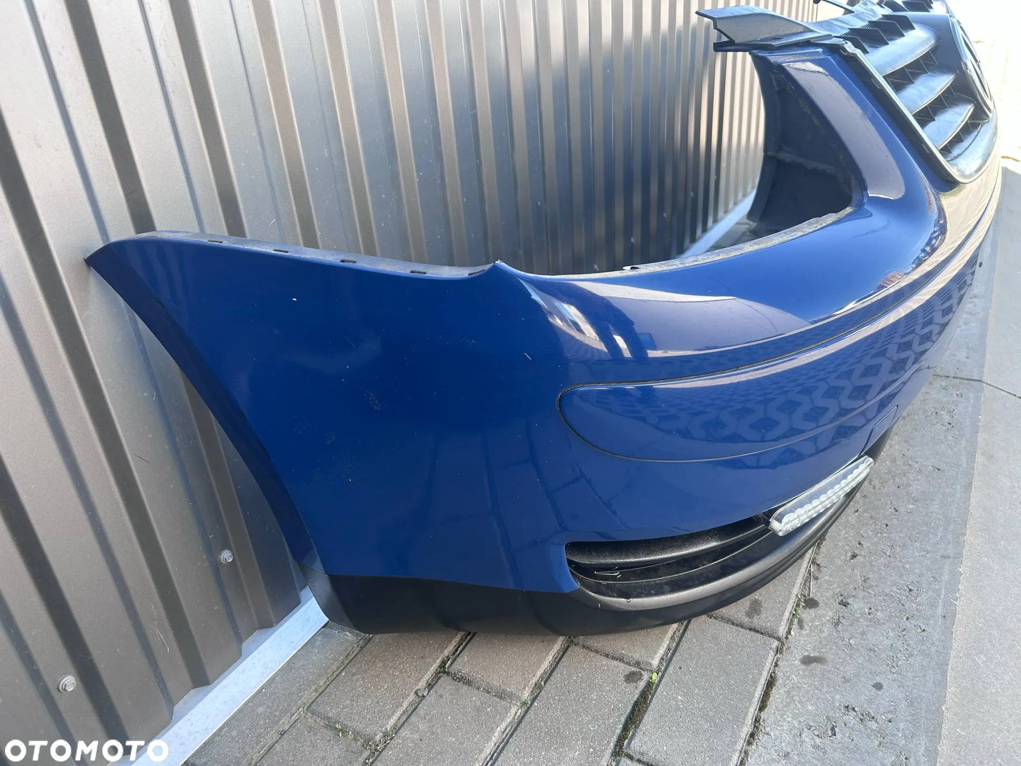 VW Touran I Zderzak przód przedni kompletny grill LL5M Ładny - 6