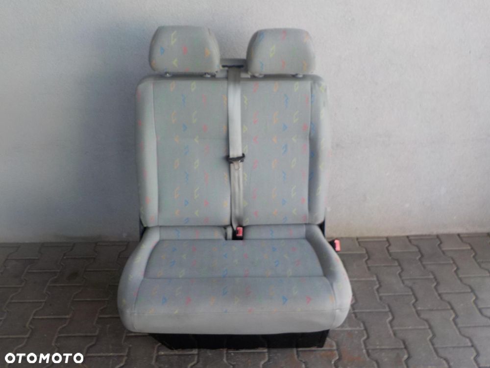 VW T5 T6 FOTEL PODWÓJNY PASAŻERA PRZÓD DWÓJKA INKA