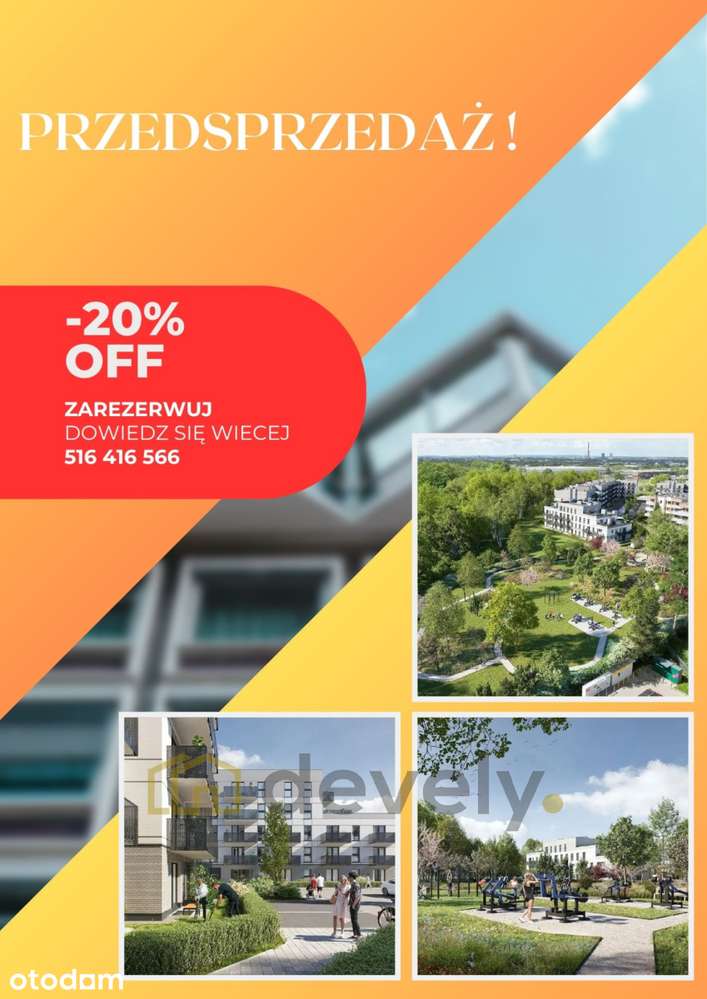 Trzy pokoje , dobra lokalizacja Przedsprzedaż -20%