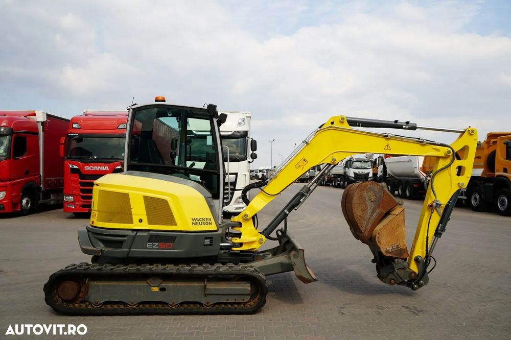 Wacker NEUSEON EZ50 / MINI EXCAVATOR / 2022 / 3.200 ORE / SET CUPĂ - 14