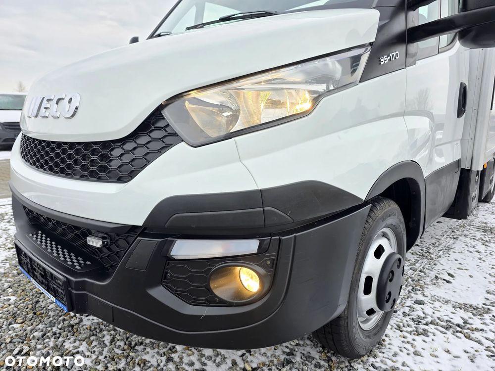 Iveco 35-170 3,0 HPI 170 KONNA SKRZYNIA 4,1M HDS HMF 1670KG WEBASTO 108T/KM PRZEBIEGU BLIŻNIAKI DO 3,5T - 10