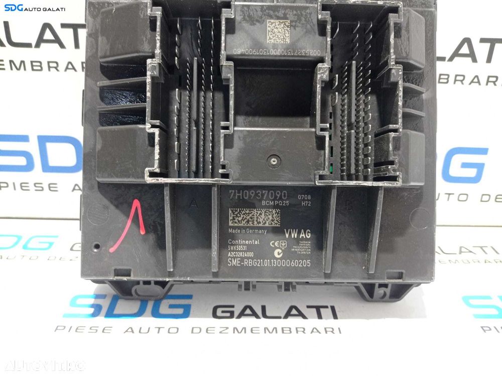 Modul Unitate Calculator Control Confort Comfort Skoda Rapid 2013 - 2018 Cod 7H0937090 [L2467] - 1