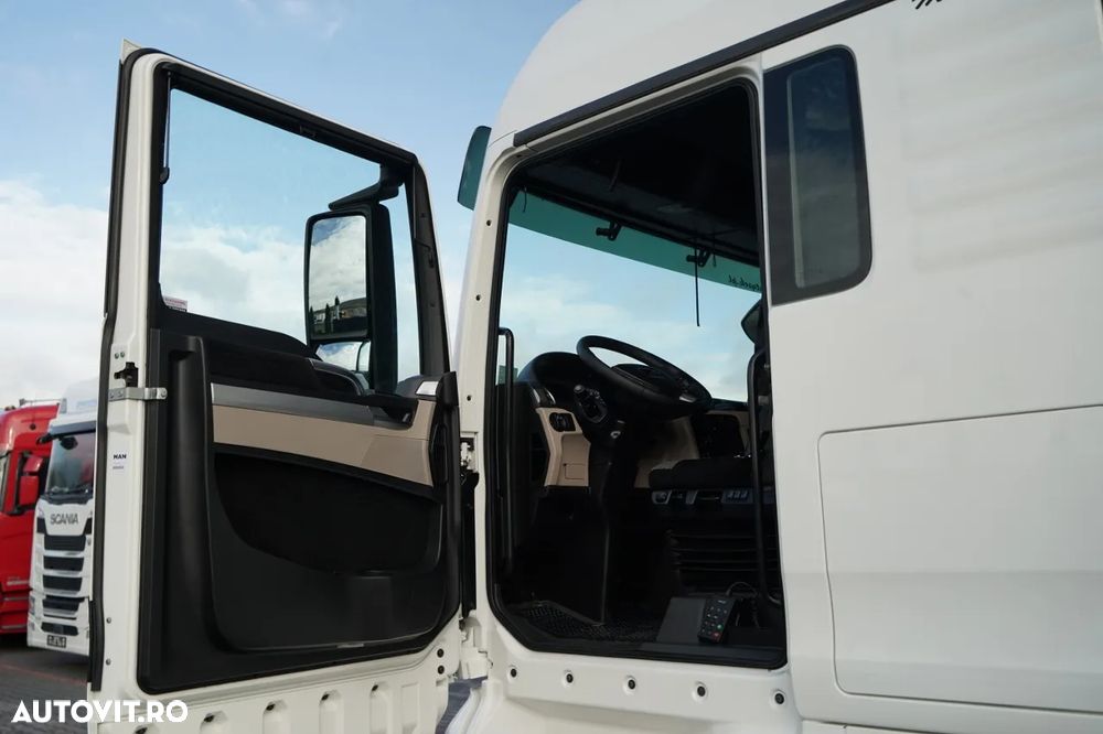 MAN TGX 18.460 / MEGA / PLATĂ JOSĂ / SCAUN REGLABIL / NAVIGAȚIE - 22