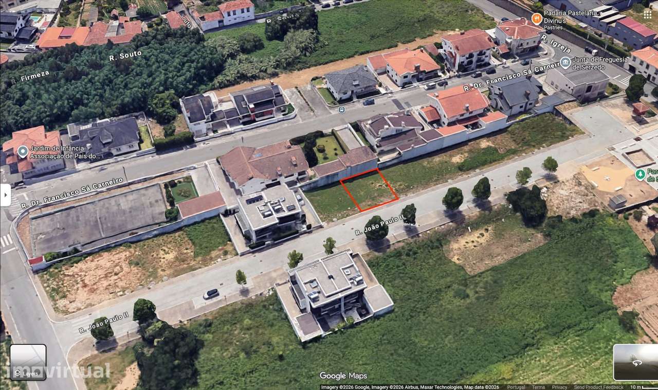 LOTE URBANO EM SERZEDO  COM PROJETO DE ARQUITETURA! - Grande imagem: 3/5