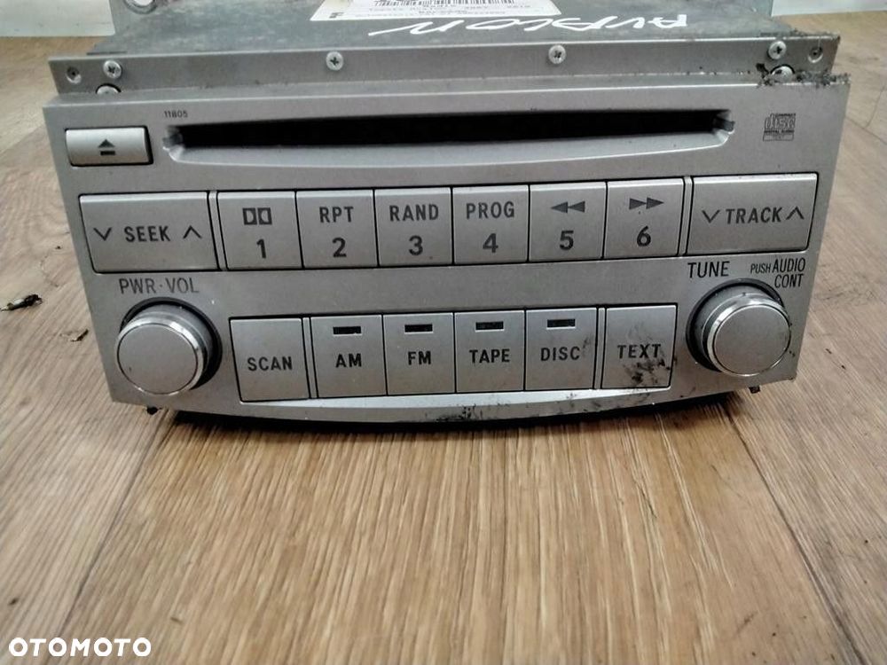 toyota avalon radio - 1