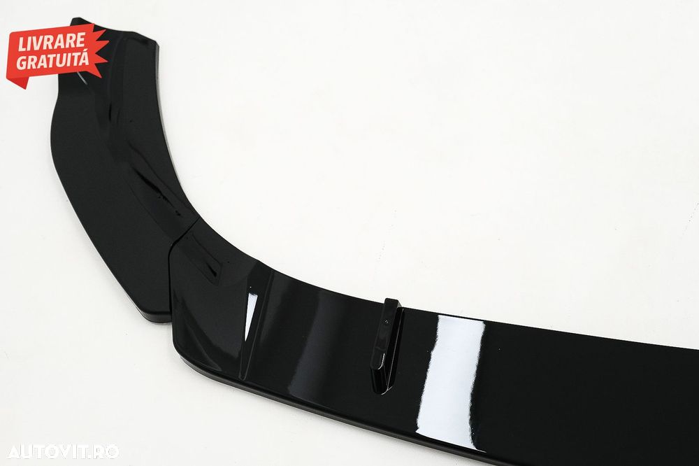 Prelungire Bara Fata Mercedes A-Class W177 V177 Sport-Line / A35 (2018-2022) Negru- livrare gratuita - 7