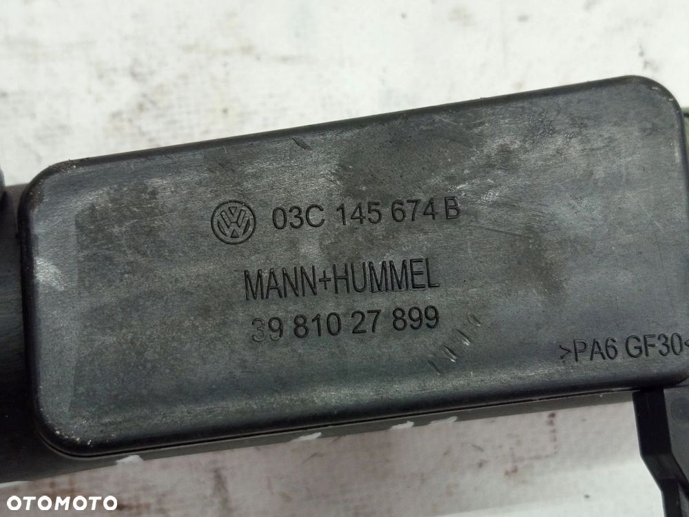 AUDI A3 8P GOLF VI SCIROCCO 1.4 TSI CAV PRZEWÓD DOLOT POWIETRZA 03C145674B - 4
