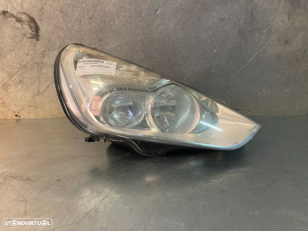 ÓTICA / FAROL FORD S-MAX 06-10 - DIREITO 6M21-13W029-AH - 1