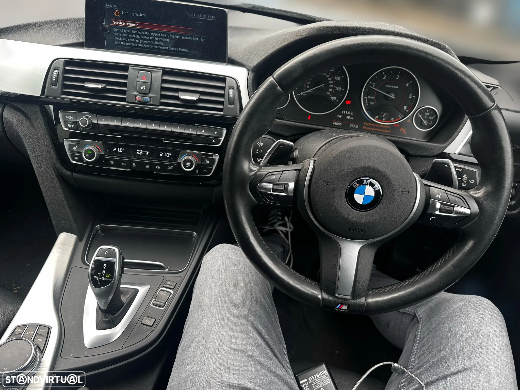 BMW 330d XDrive M Sport cx aut. de 2017 para peças - 9