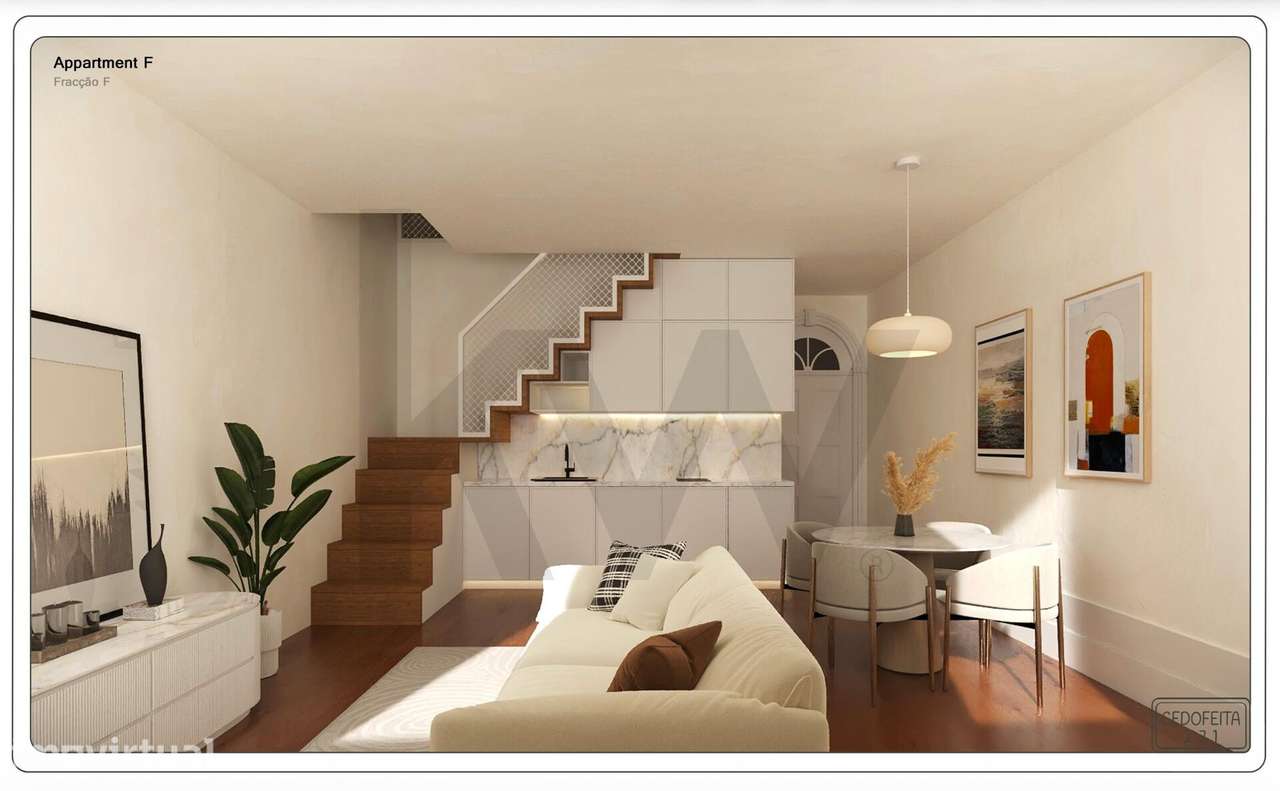 Apartamento T0 Duplex em empreendimento novo no Porto - Grande imagem: 5/6