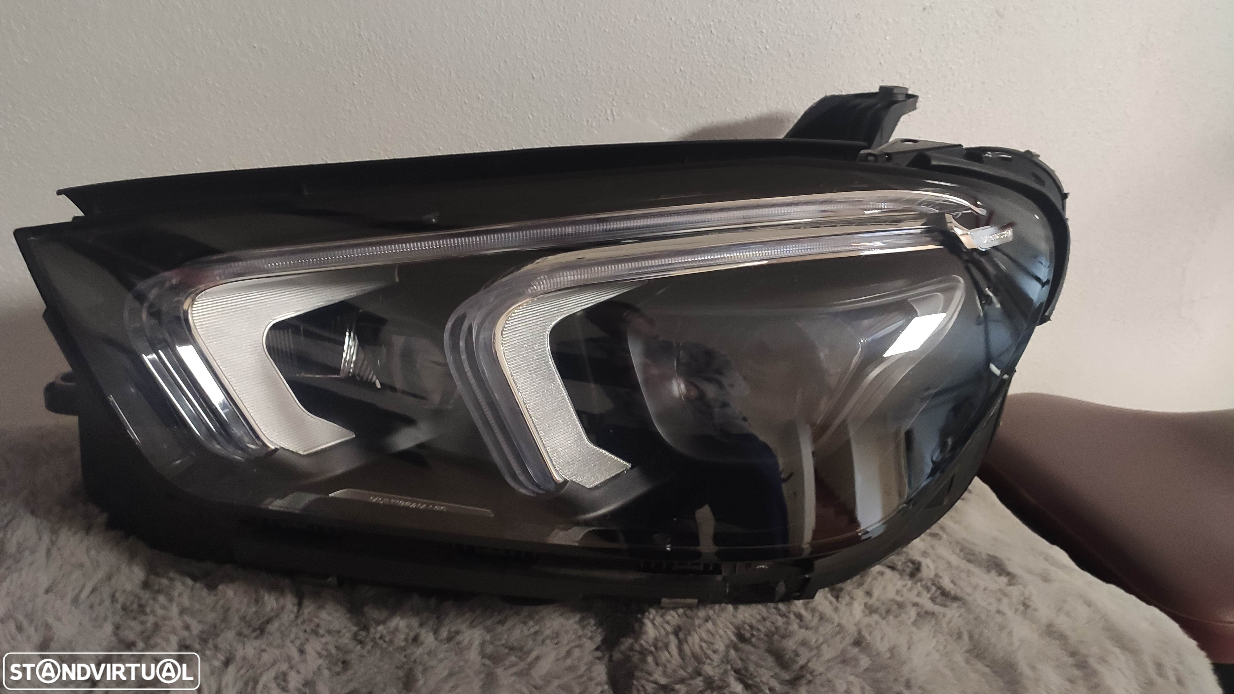 farol esquerdo Multibeam Led Mercedes GLE W167 Facelift - 2
