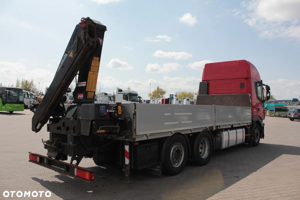Iveco 460 side construcion with Crane - 8