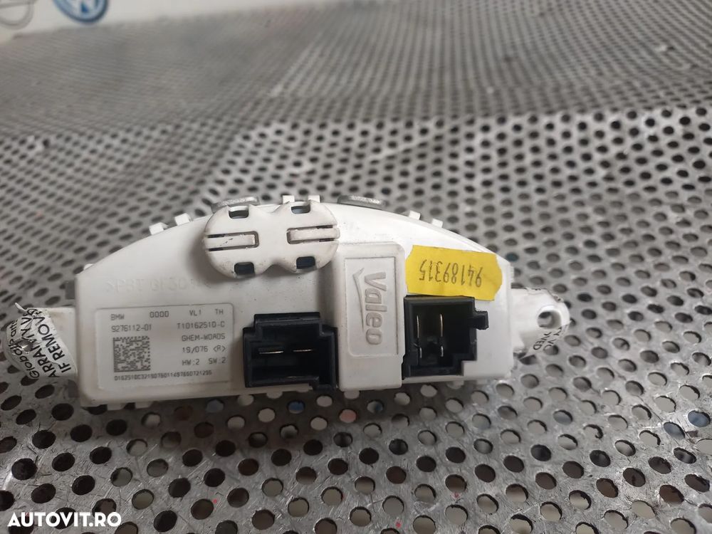 Rezistenta Trepte Ventilator Habitaclu Aeroterma Bmw F20 F21 F22 F30 F31 F32 F33 F34 F36 Cod  - Dez - 5