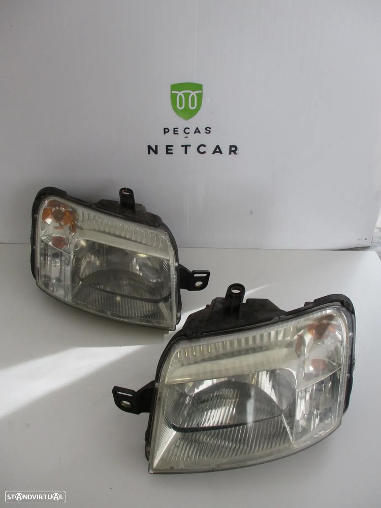 Farol Optica Fiat Panda 2005 Esquerdo e Direito - 1