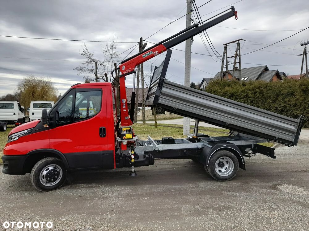 Iveco 50c16 50c18 dmc 3,5t silnik 3.0 HDS dzwig żuraw FASSI f40 WYWROTKA kiper skrzynia - NOWY- Polski salon - 30