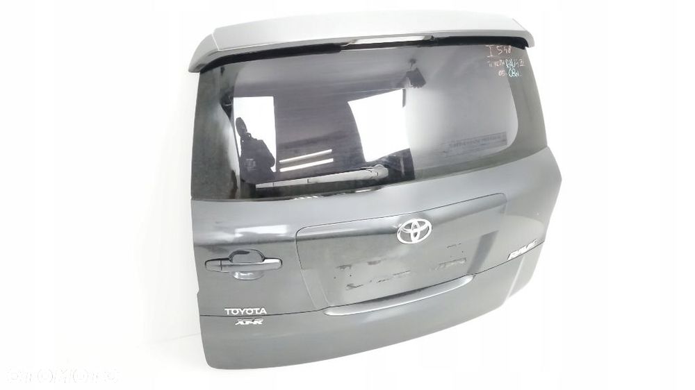KLAPA BAGAŻNIKA TYŁ TOYOTA RAV4 III 05-08R 1E0 - 2