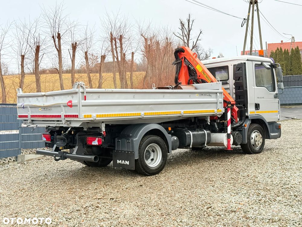 MAN MAN TGL 12-240 Kiper Wywrotka 4x2 Kran PALFINGER PK 12500 BARDZO DOBRY STAN - 31