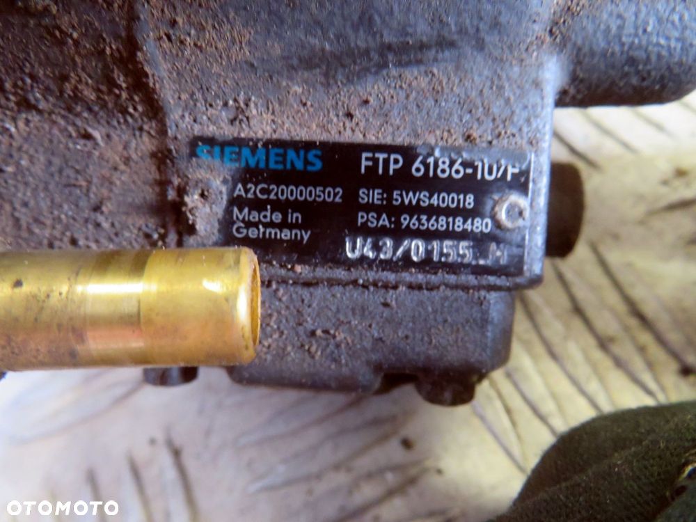 POMPA WTRYSKOWA 307  2.0 HDI 9636818480 5WS40018 PEUGEOT 2001-2005 - 3