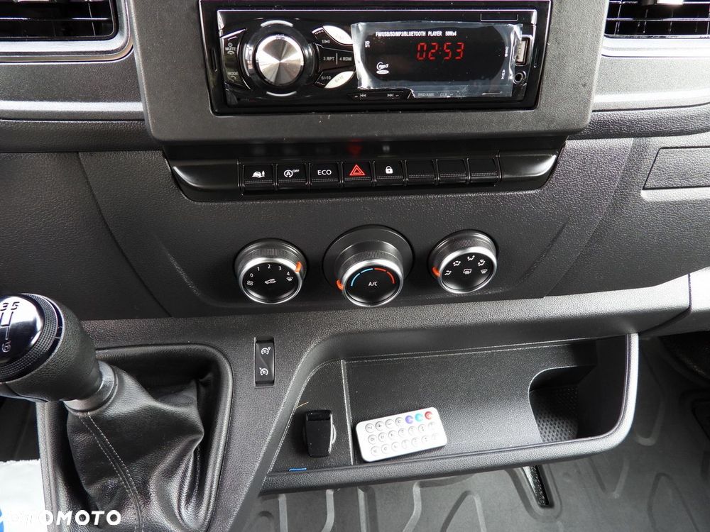 Renault MASTER PLANDEKA 10 PALET WEBASTO TEMPOMAT LEDY PNEUMATYKA KLIMATYZACJA  165KM - 34