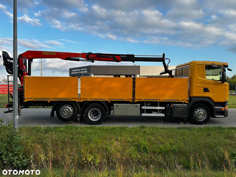 Scania G450 bez EGR 6x2 HDS dźwig Palfinger PK12001l Idealny Stan - 13