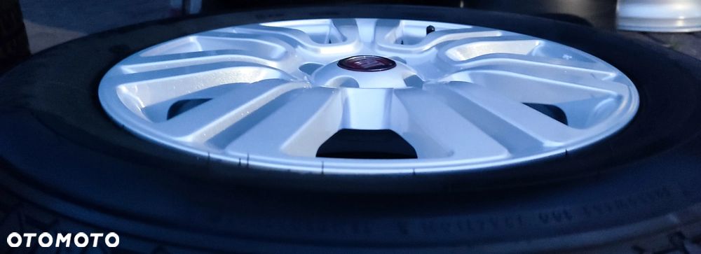 Koła Felgi Aluminiowe Oryg. Fiat Grande Punto 15 Cali 4x100 Et43 Bridgestone 185/65/15 2018r 5,8-7,0mm Bdb !! Starogard Gdański - 8